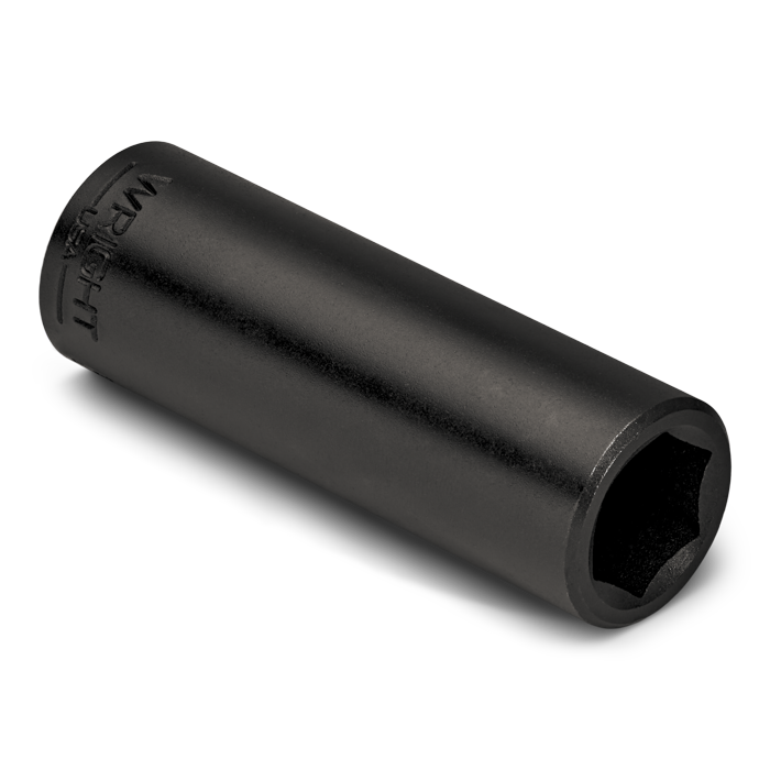 Wright Tool 4922 – 11/16" 6-Point Deep Impact Socket, 1/2" Drive