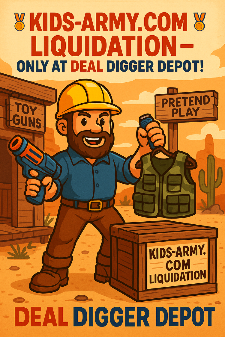 🎯 Kids-Army.com Liquidation – Final Inventory Drop 🎯