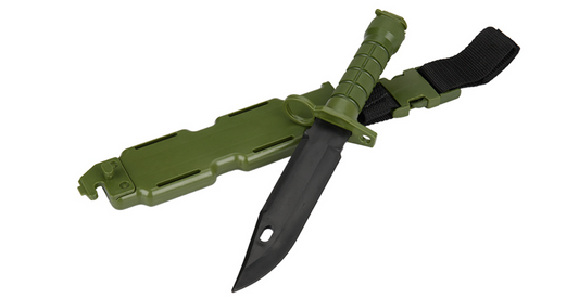 M9 Dummy Bayonet – Olive Drab – For M4/M16 Play Rifles